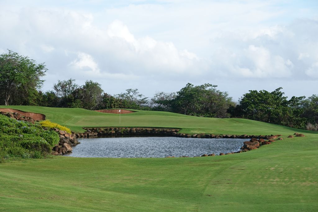 11th Hole at King Kamehameha Golf Club (545 Yard Par 5)